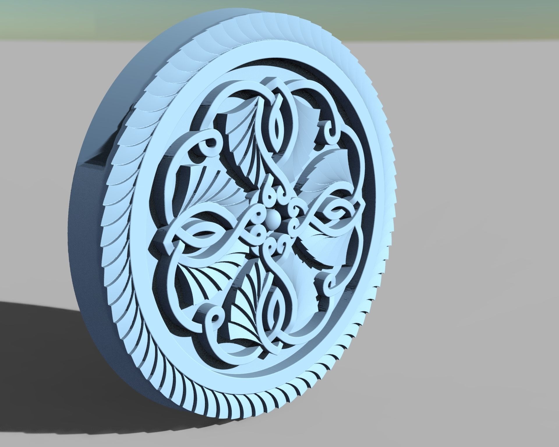 Arevakhach Armenian sun cross Haykakan 3D print model_2