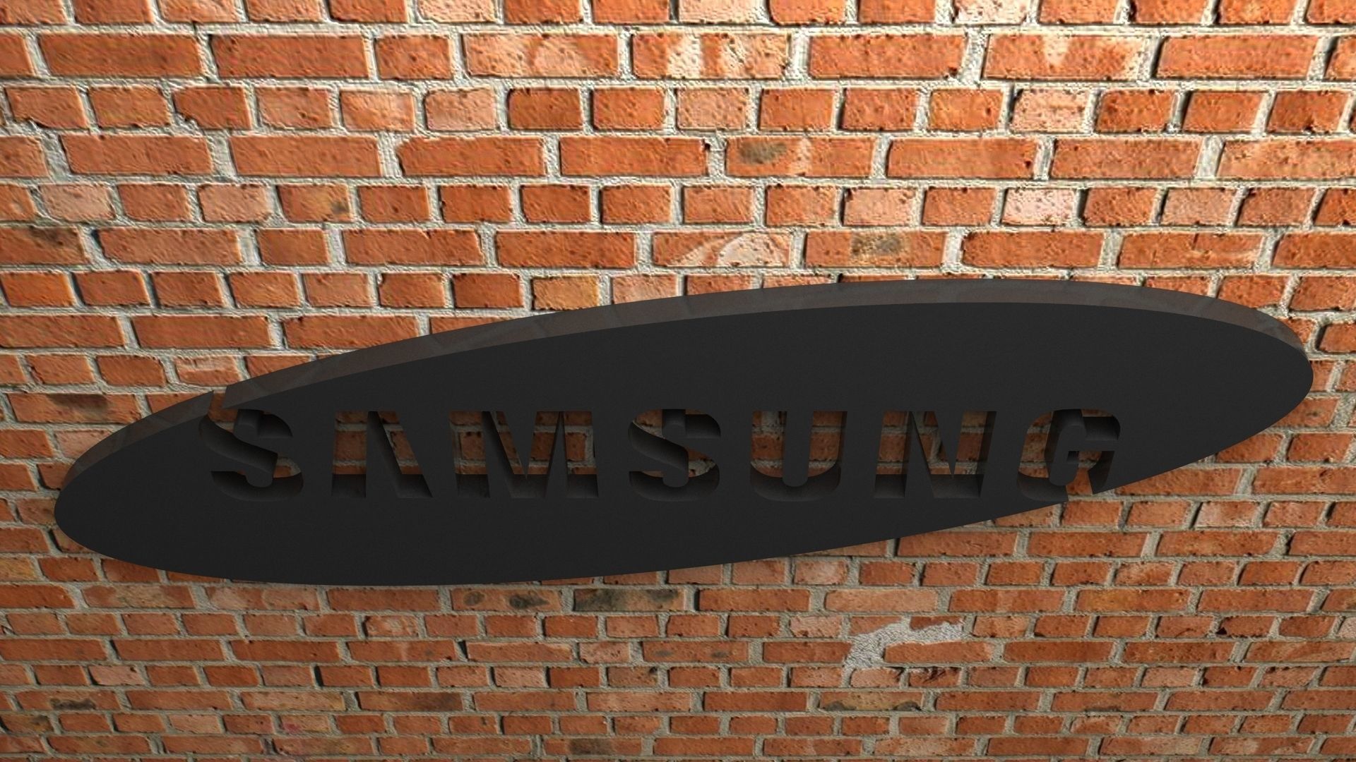 Samsung Logo 3D print model_2
