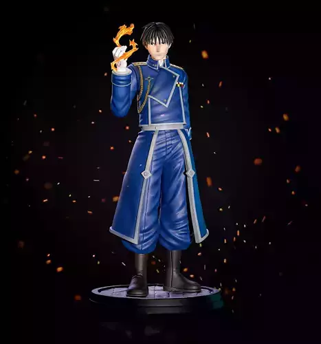 Roy Mustang - Full metal Alchemist 3D print model