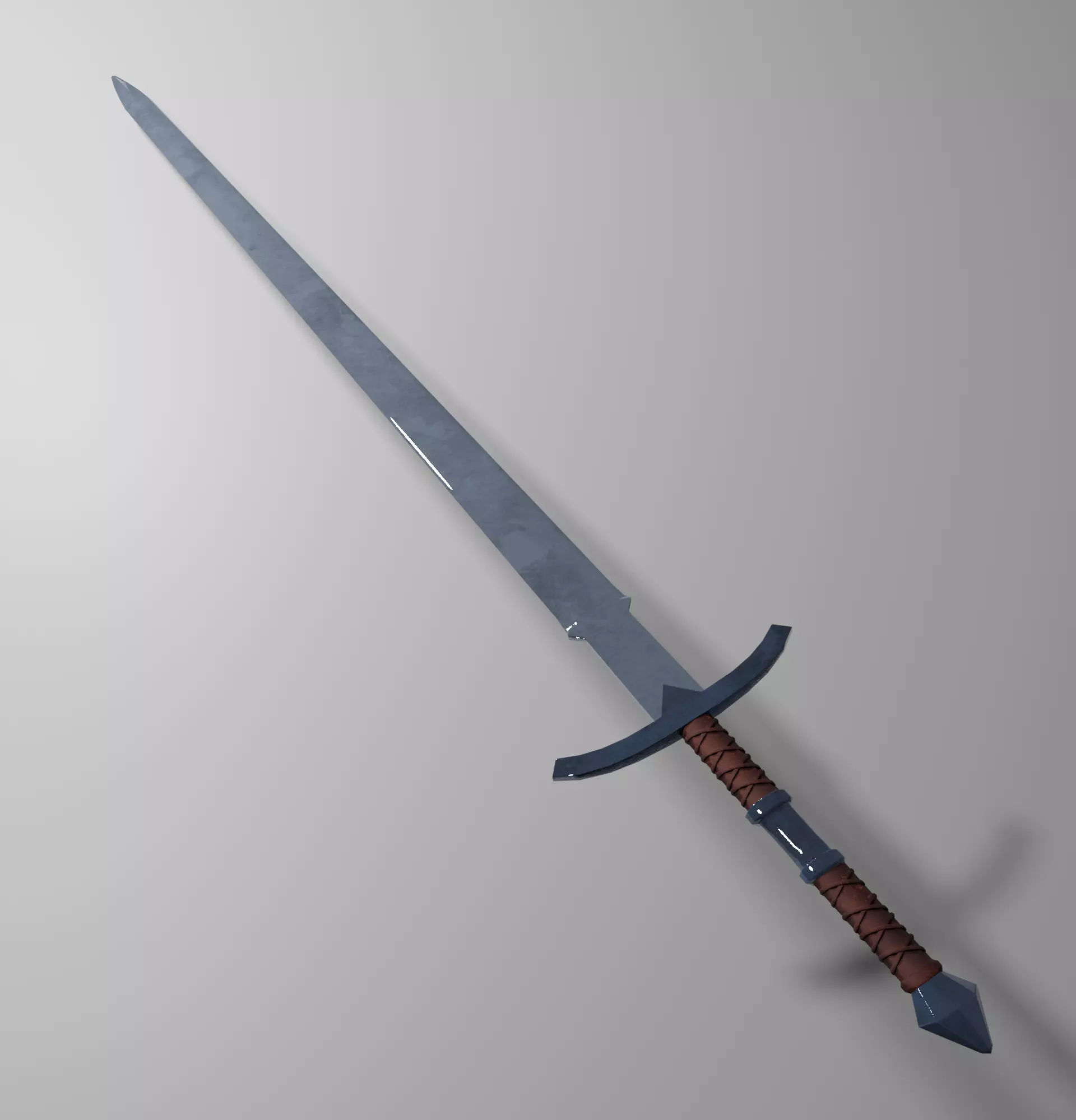 Sword lord of rings Free low-poly 3D model
