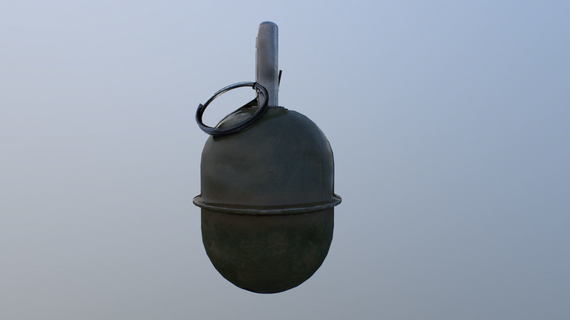 RGD-5 old grenade Low-poly 3D model_6