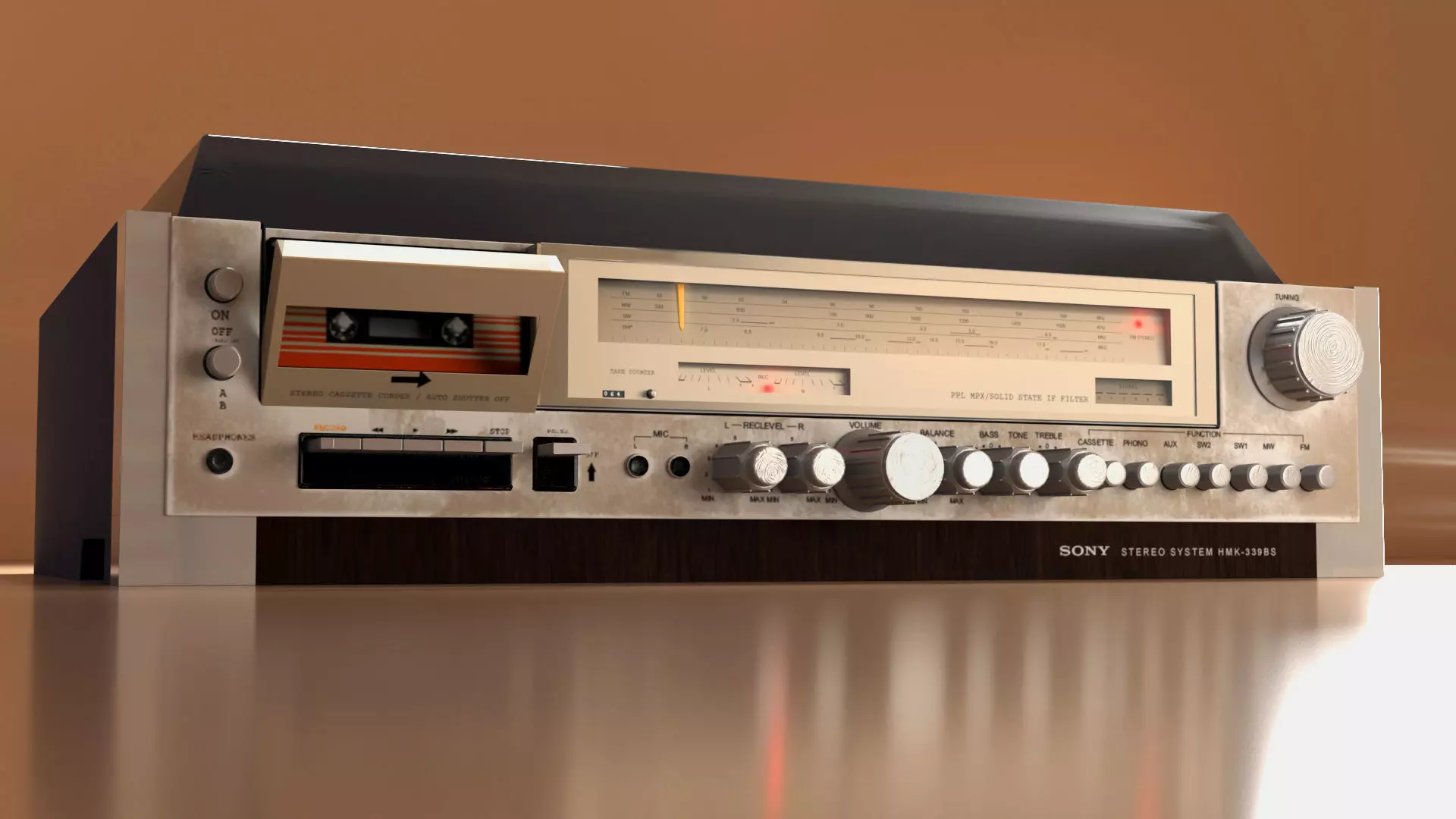 Sony HMK-339BS Free 3D model