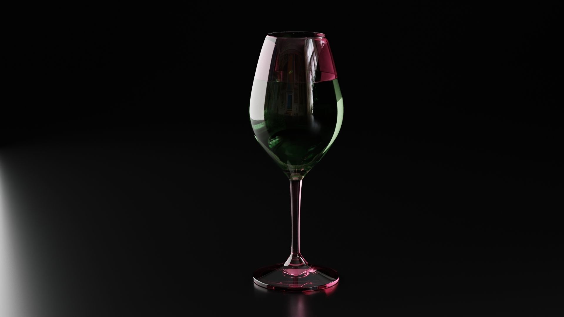 Champagne glass 2 3D model_8