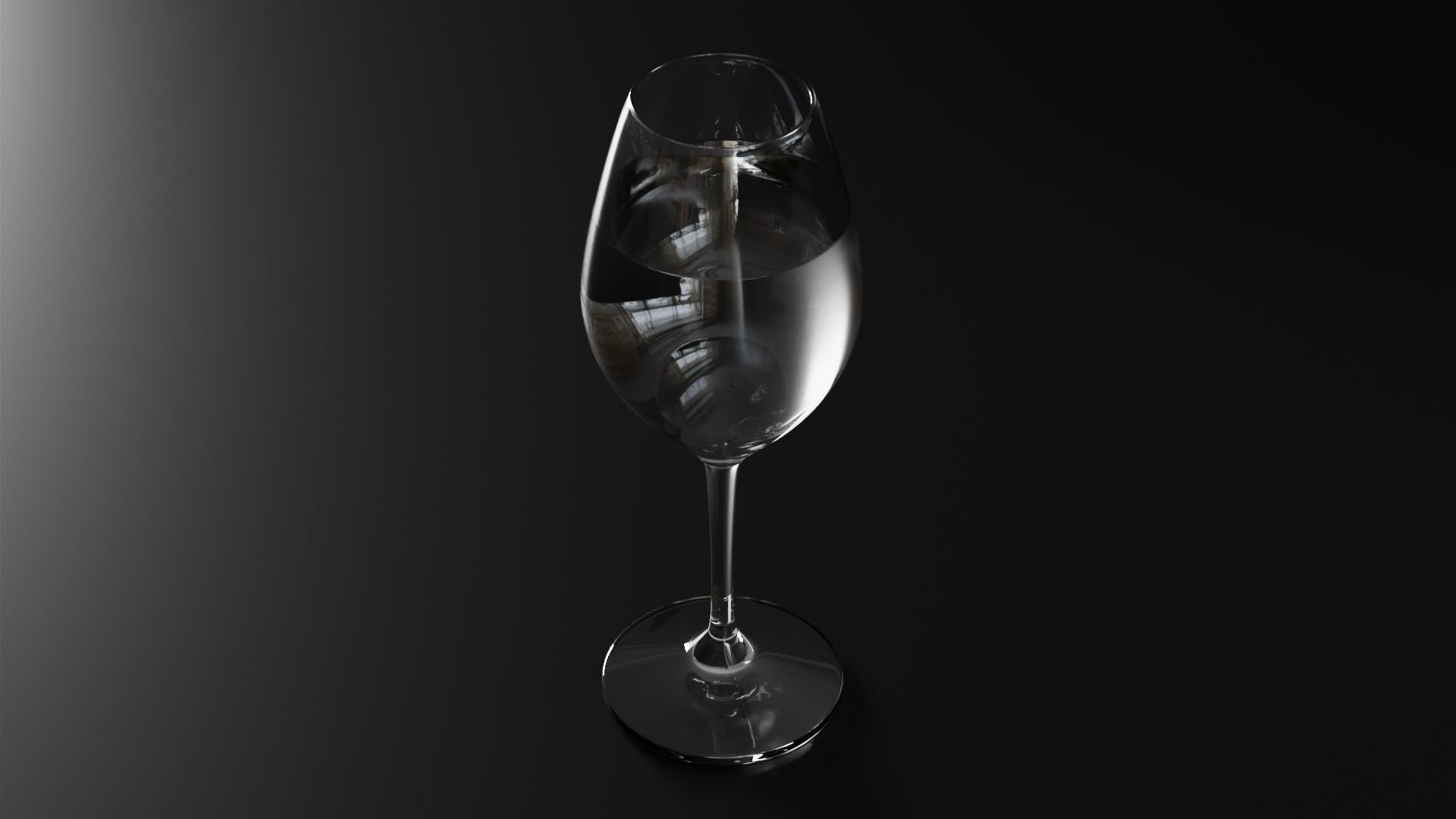 Champagne glass 2 3D model_23