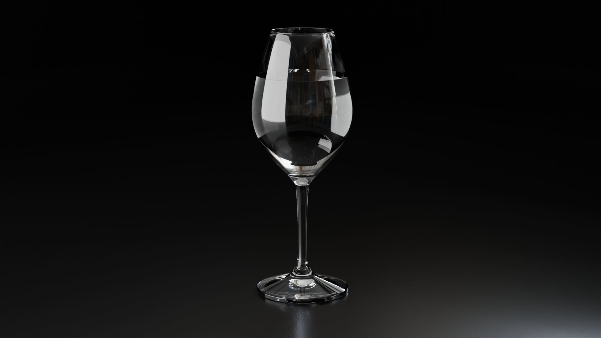 Champagne glass 2 3D model_21