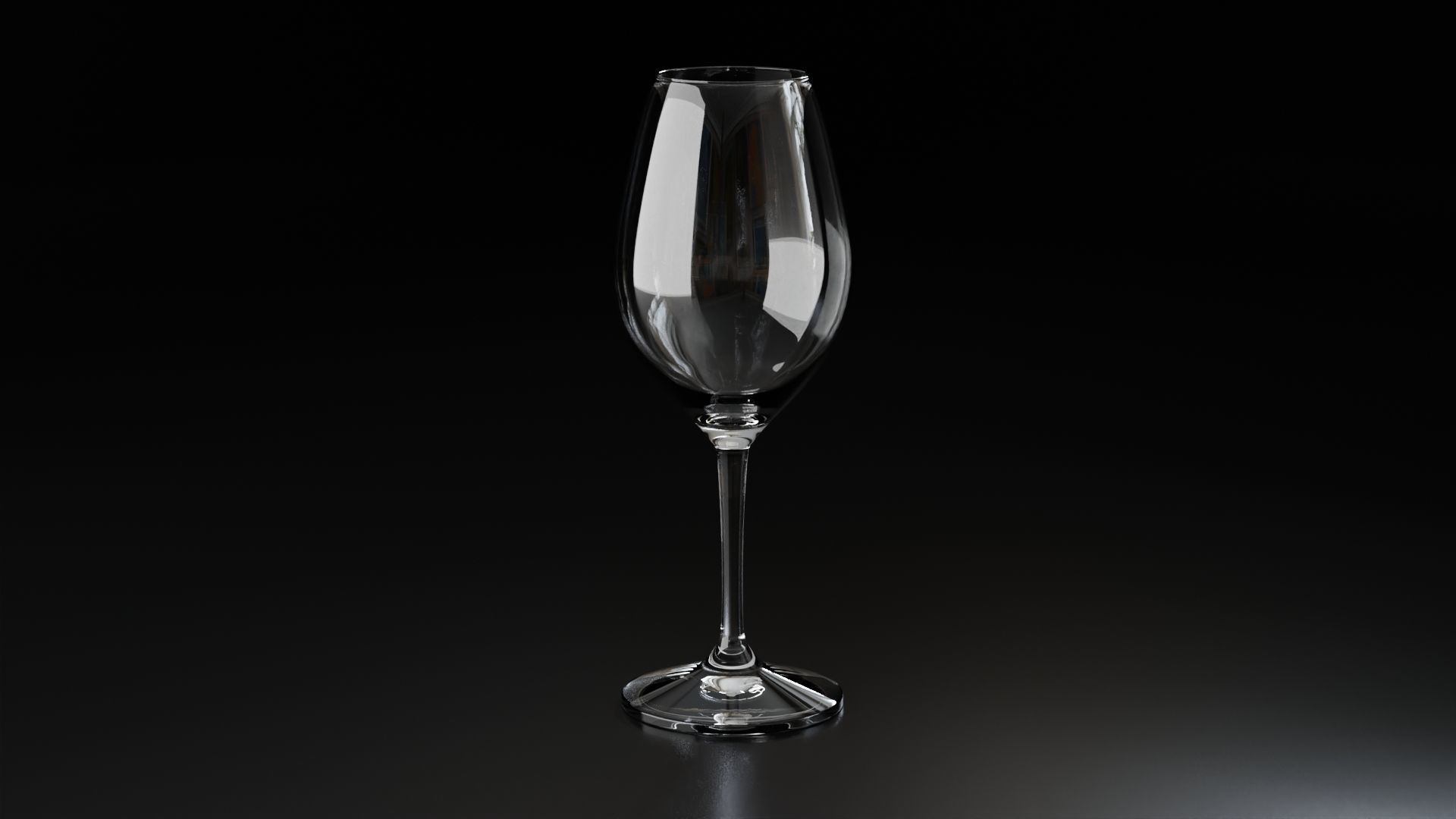 Champagne glass 2 3D model_13