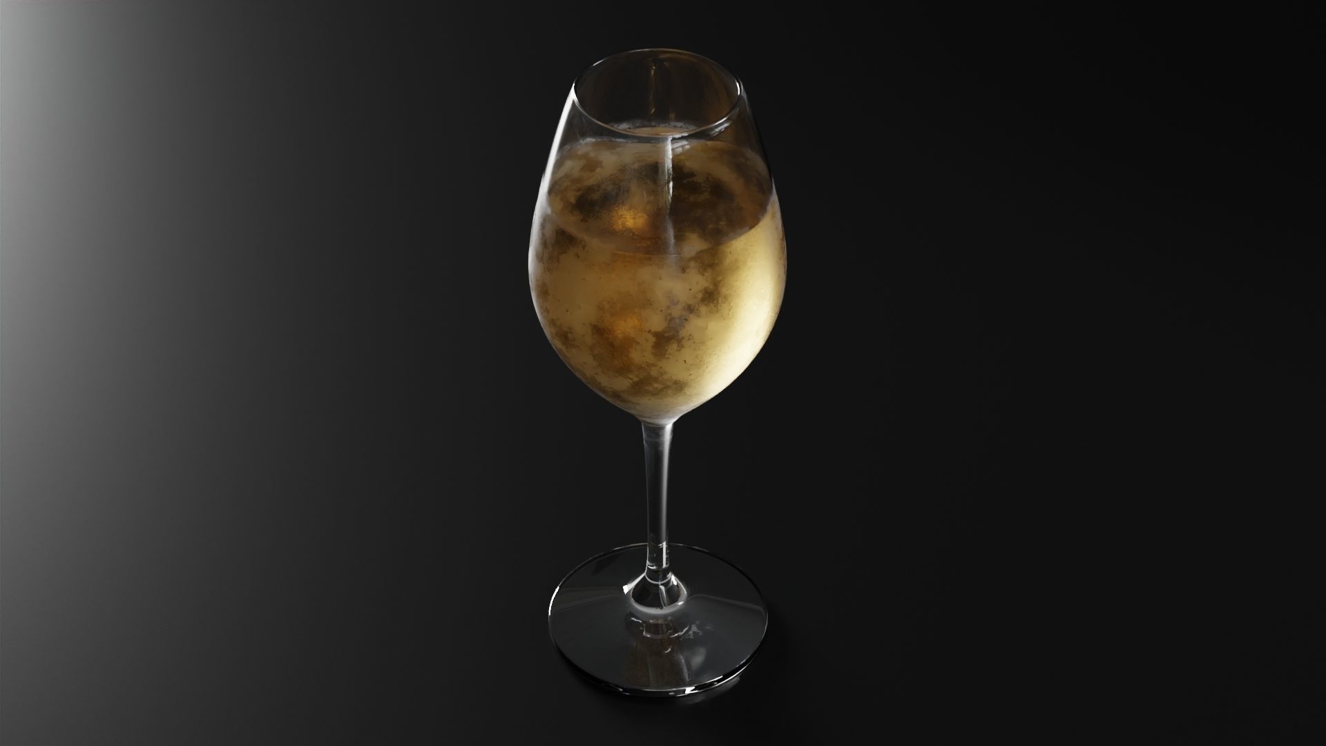 Champagne glass 2 3D model_19