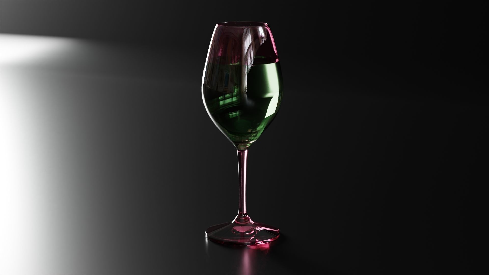 Champagne glass 2 3D model_10