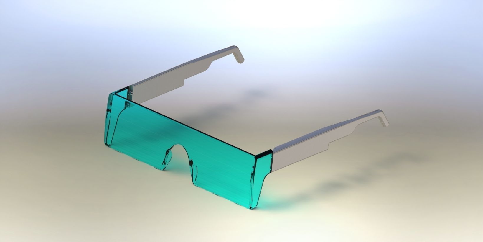 Glasses design Free 3D print model_8