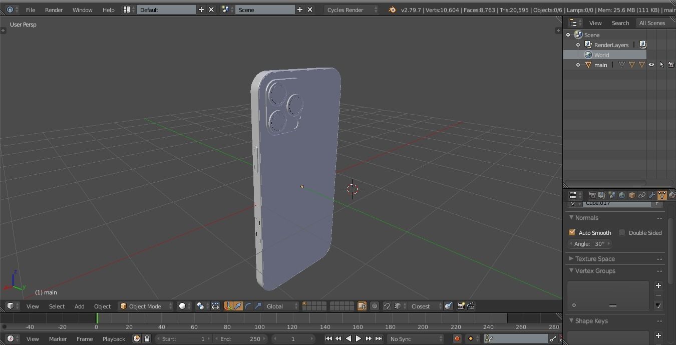 iphone 12 pro max remastered edition Free 3D model_4