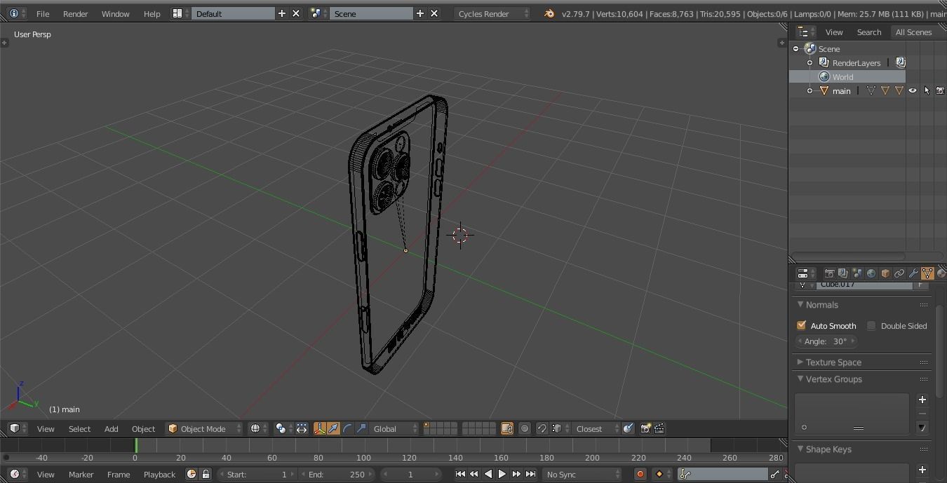 iphone 12 pro max remastered edition Free 3D model_6