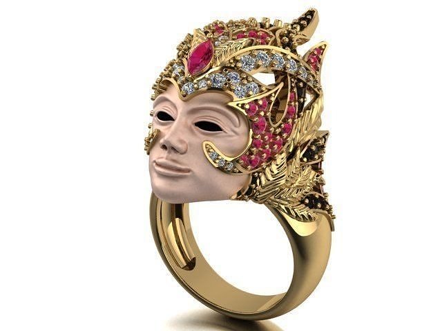 Women ring 3D print model