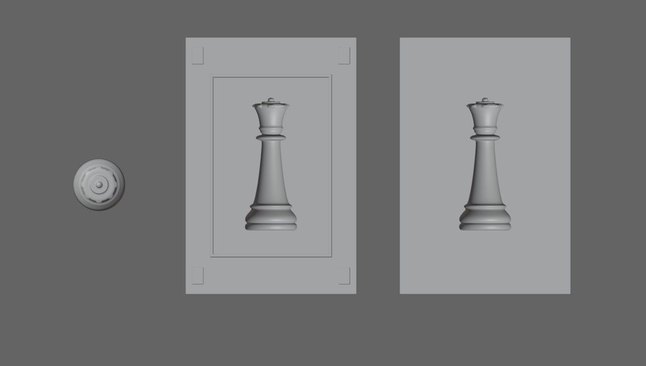 Mold for Queen - Chess Game - Form - Xadrez Molde Forma 3D print model_14