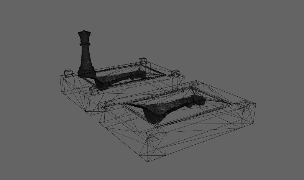 Mold for Queen - Chess Game - Form - Xadrez Molde Forma 3D print model_19