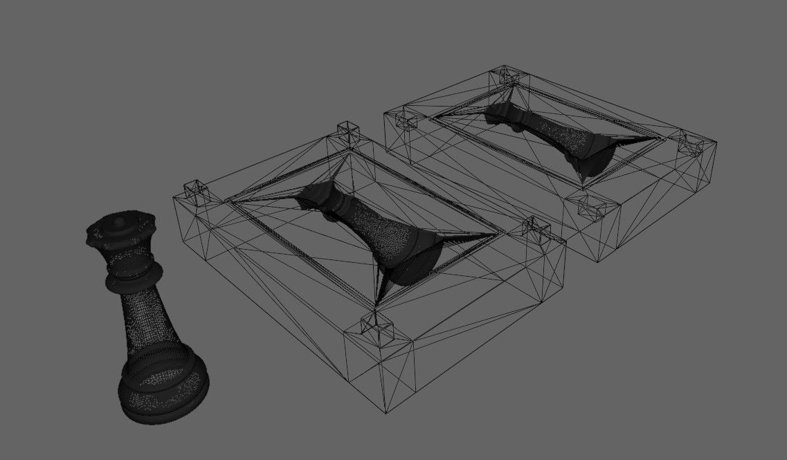 Mold for Queen - Chess Game - Form - Xadrez Molde Forma 3D print model_18