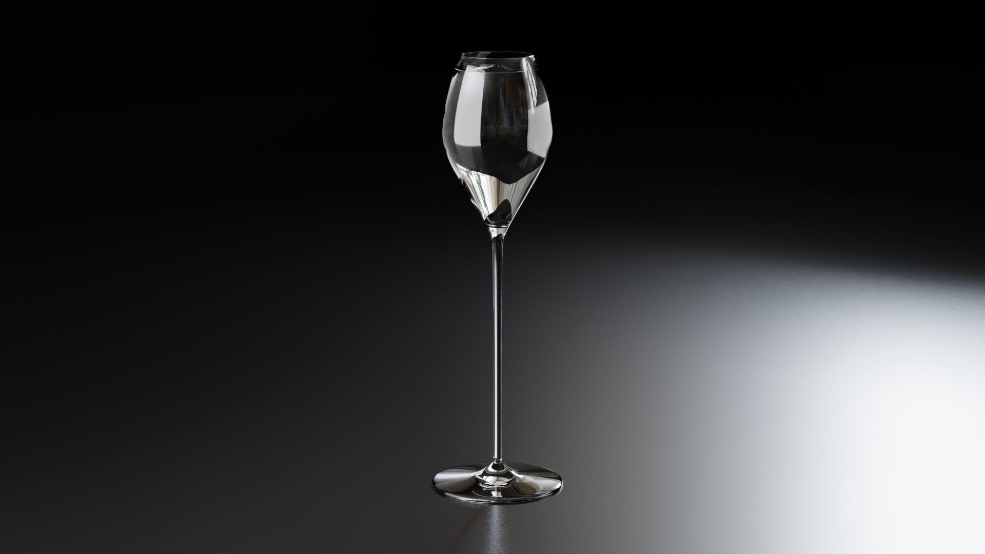 Champagne glass 3 3D model_18