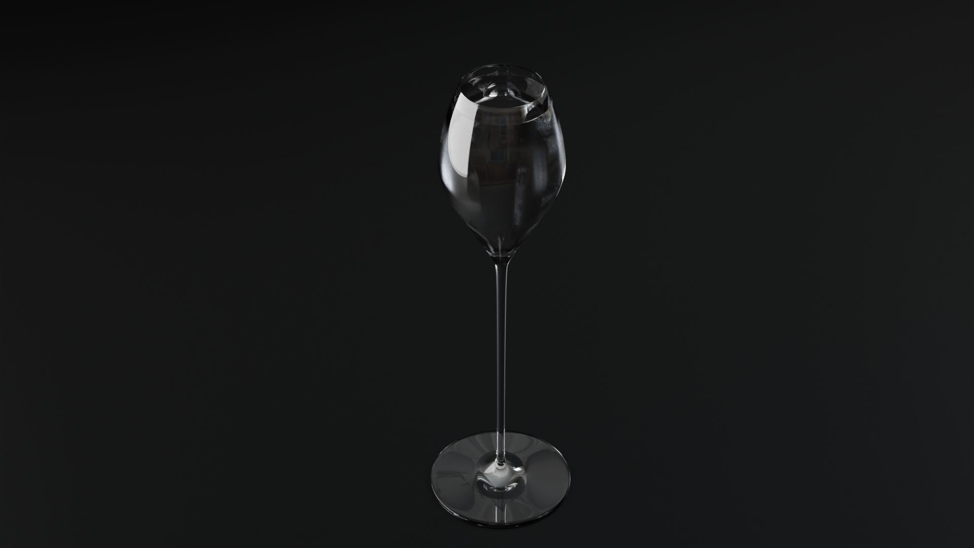 Champagne glass 3 3D model_19
