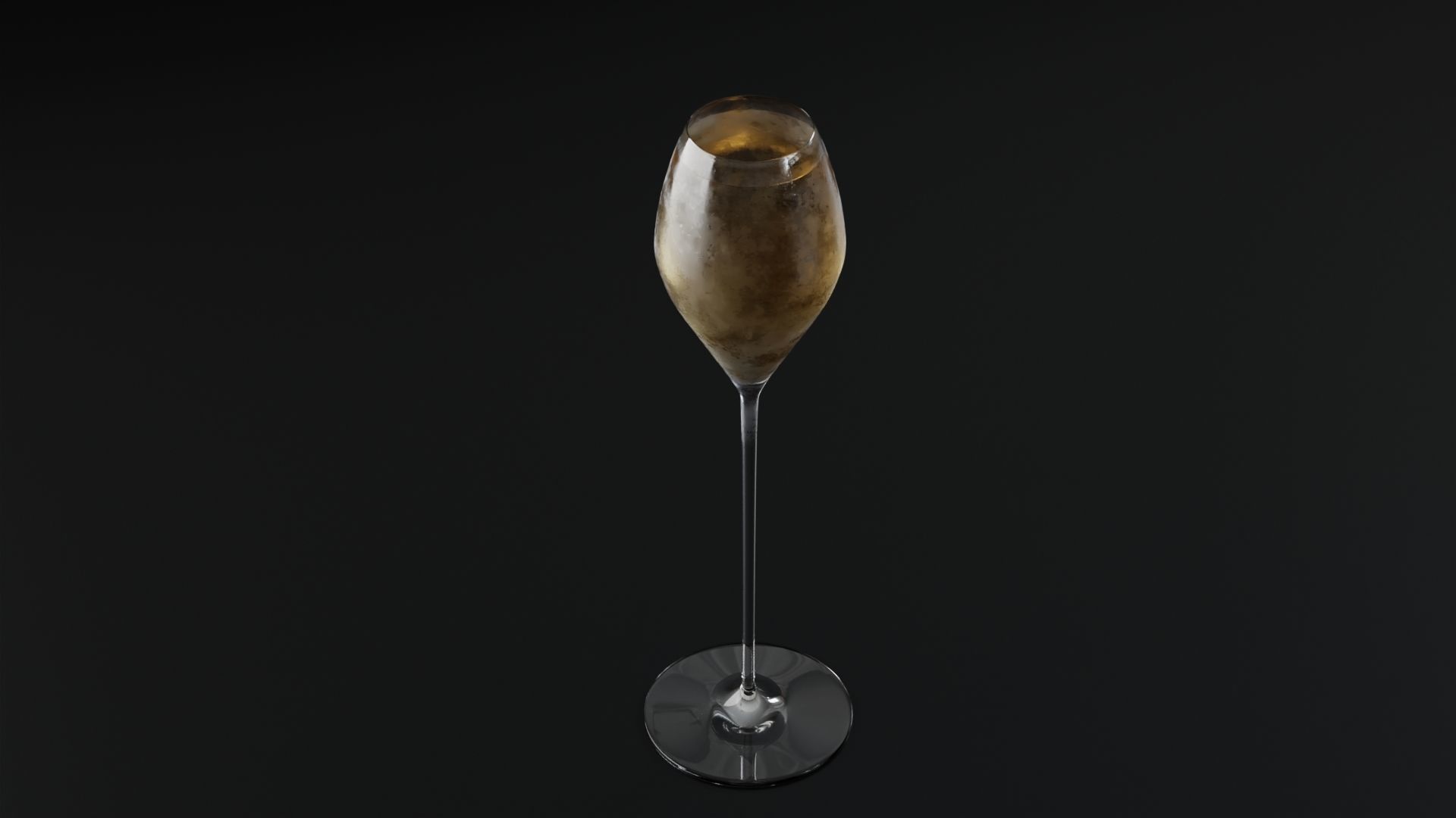Champagne glass 3 3D model_15