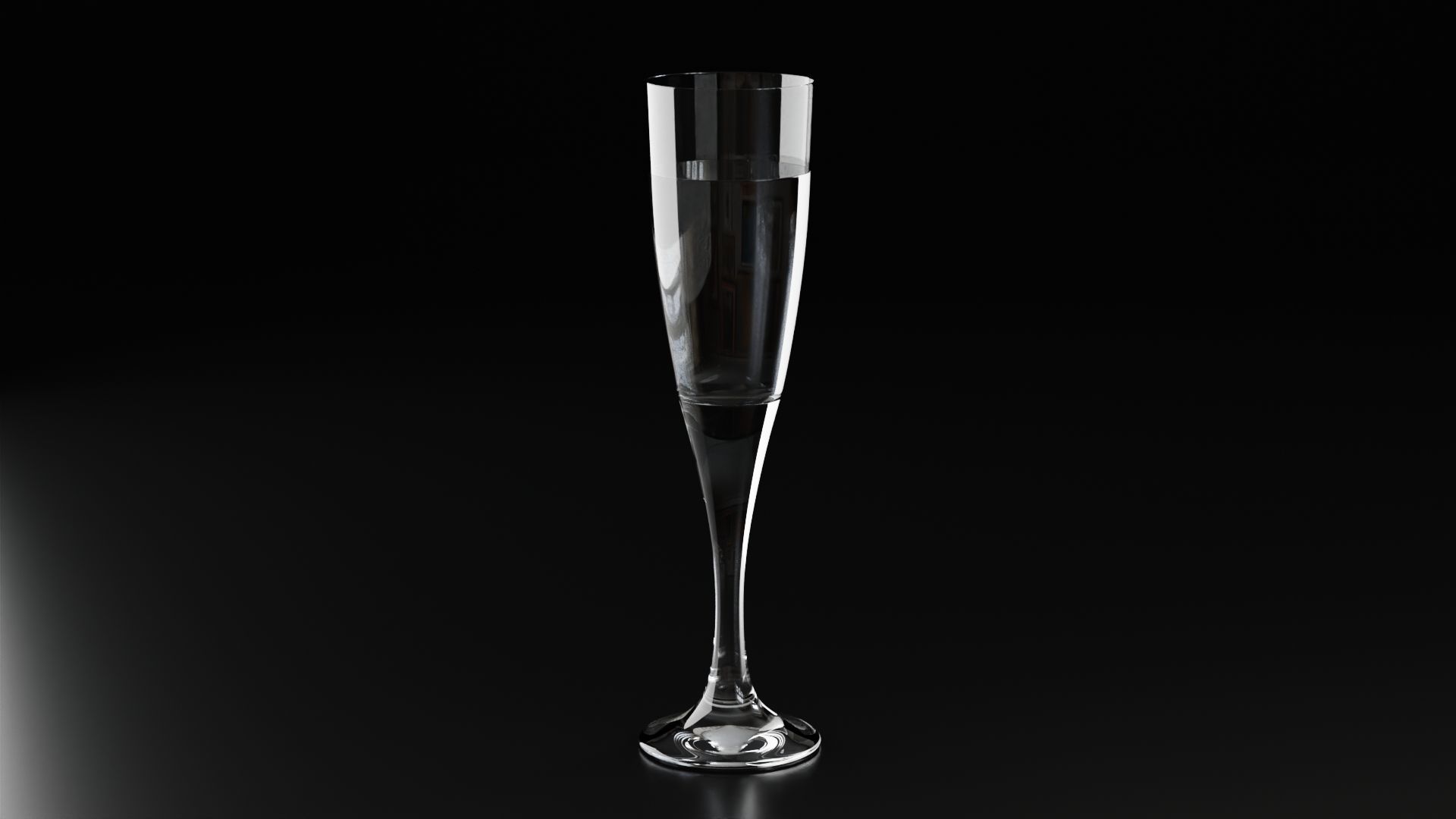 Champagne glass 4 3D model_19