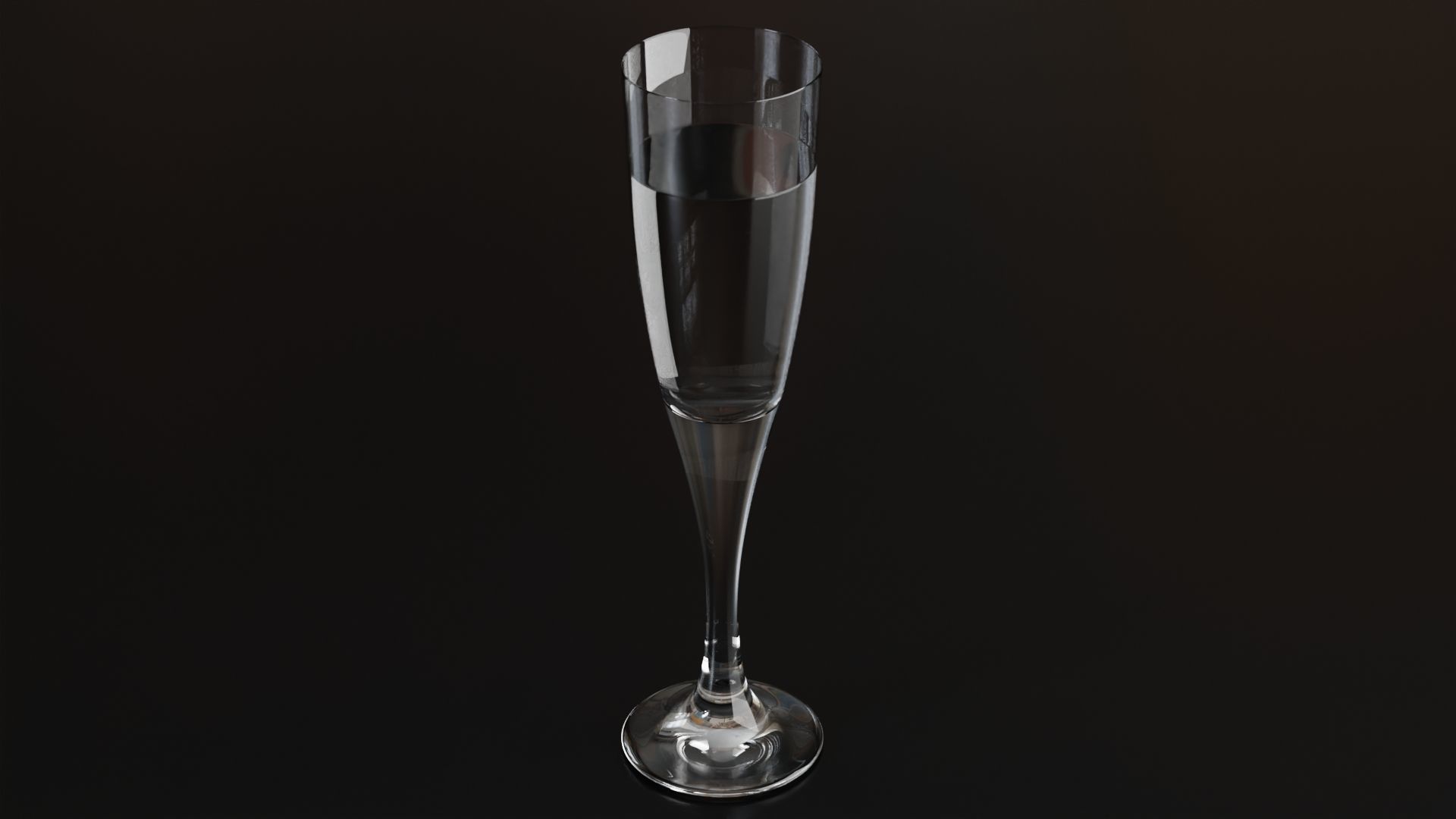 Champagne glass 4 3D model_22