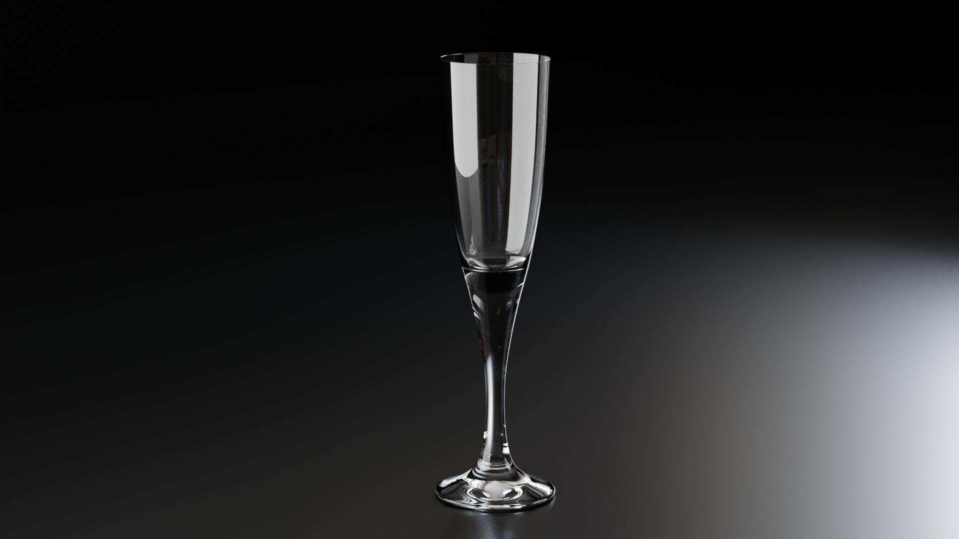 Champagne glass 4 3D model_12
