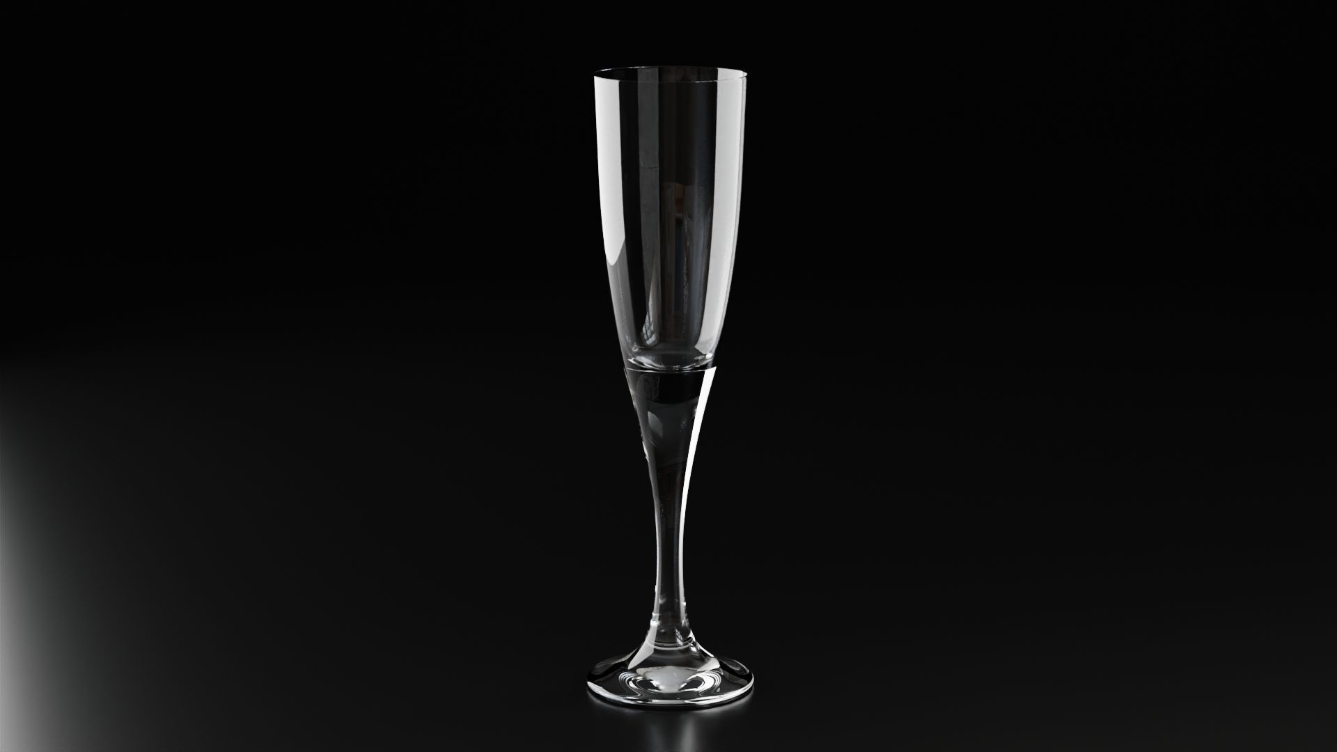 Champagne glass 4 3D model_11