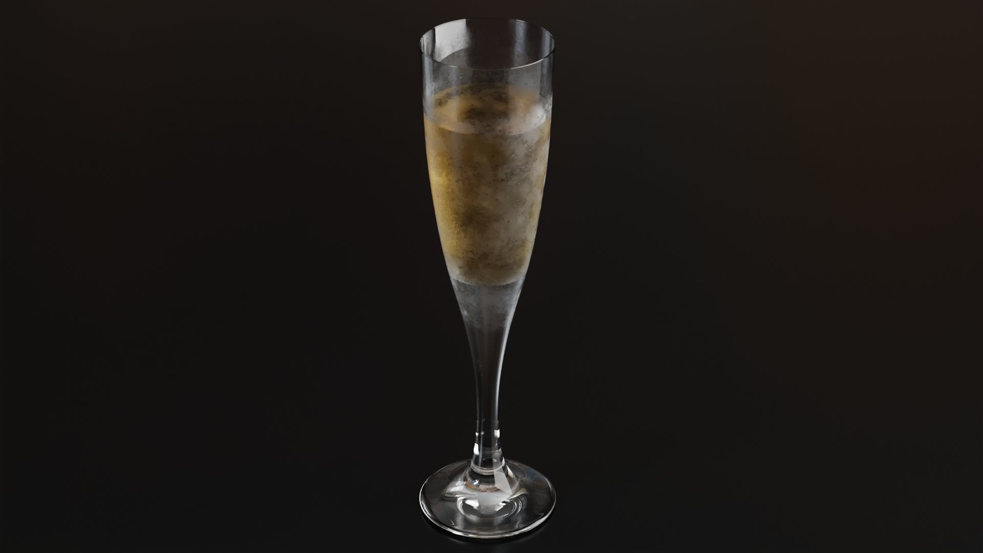 Champagne glass 4 3D model_18