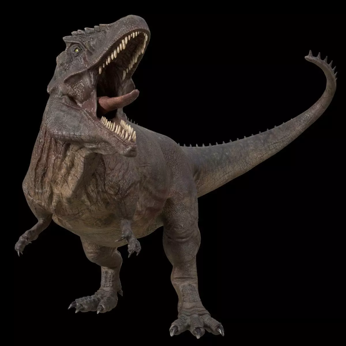 Dinosaur Hybrid Giganotosaurus PBR UE - Unity Low-poly 3D model_0