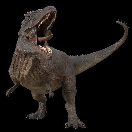 Hybrid Giganotosaurus PBR UE - Unity Low-poly 3D model