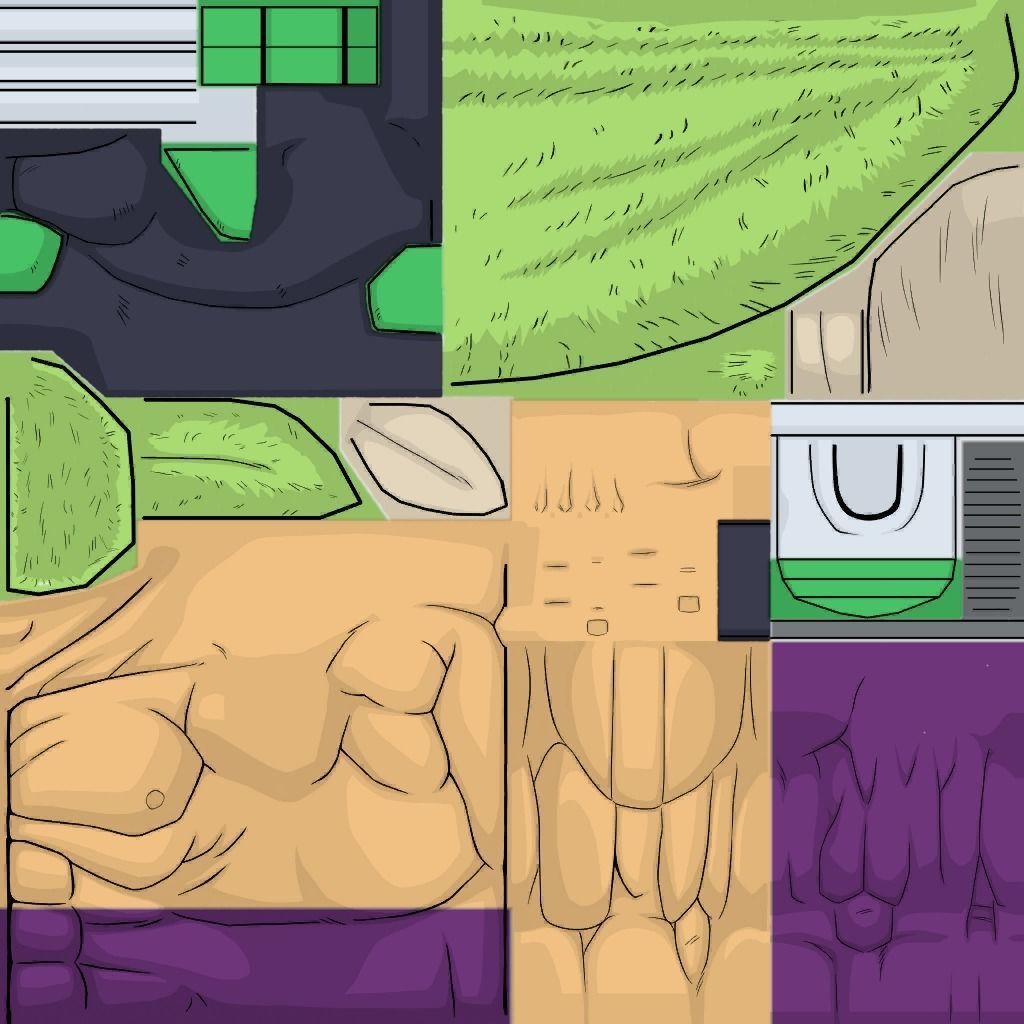 DBS Broly Rig for Maya 3D model_18