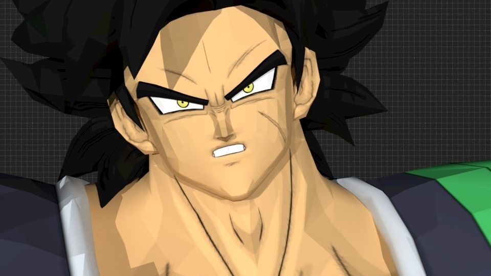 DBS Broly Rig for Maya 3D model_16