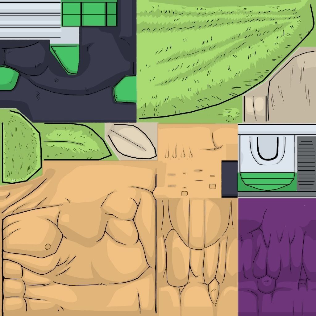 DBS Broly Rig for Maya 3D model_17