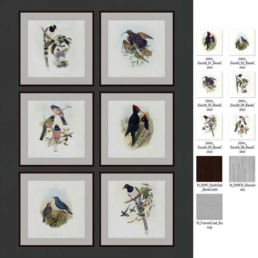 Gallery Wall 103 3D model_5