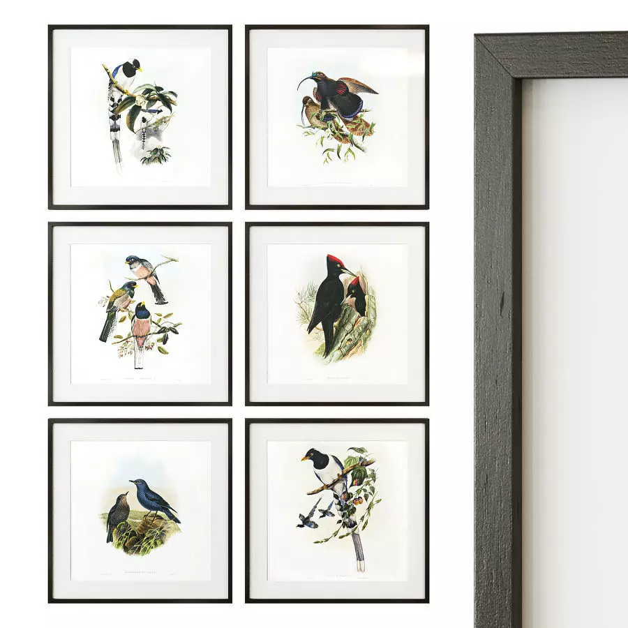 Gallery Wall 103 3D model_0