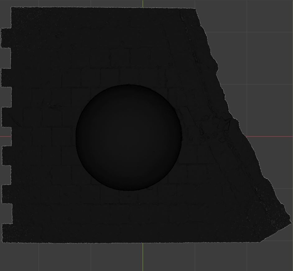 Concrete Ball 3D model_23