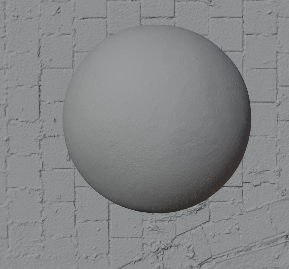 Concrete Ball 3D model_18