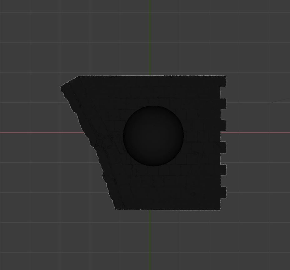 Concrete Ball 3D model_29