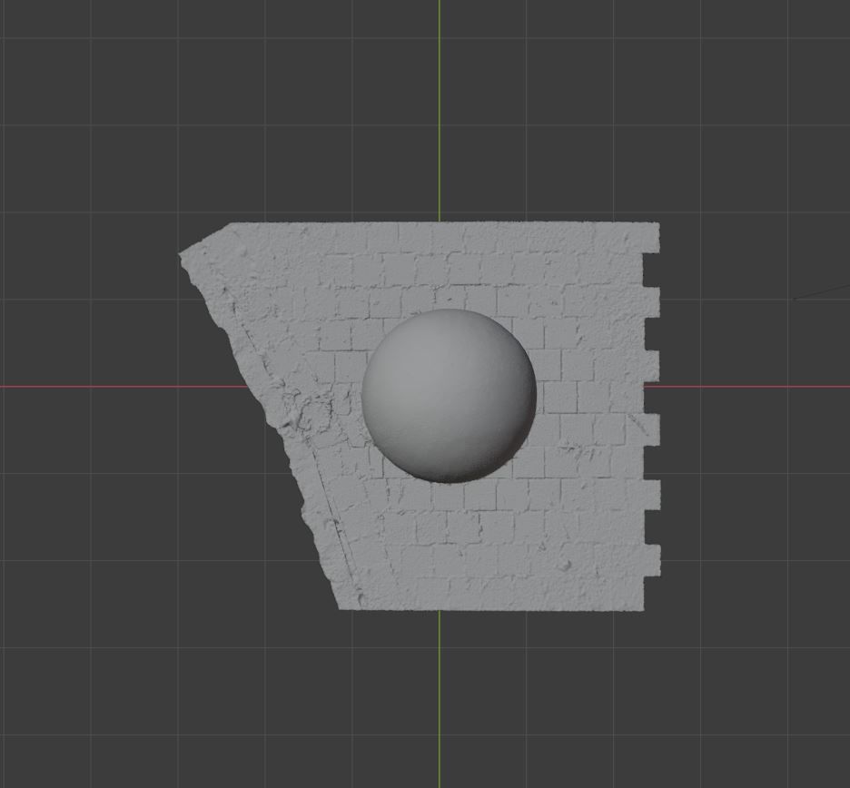 Concrete Ball 3D model_20