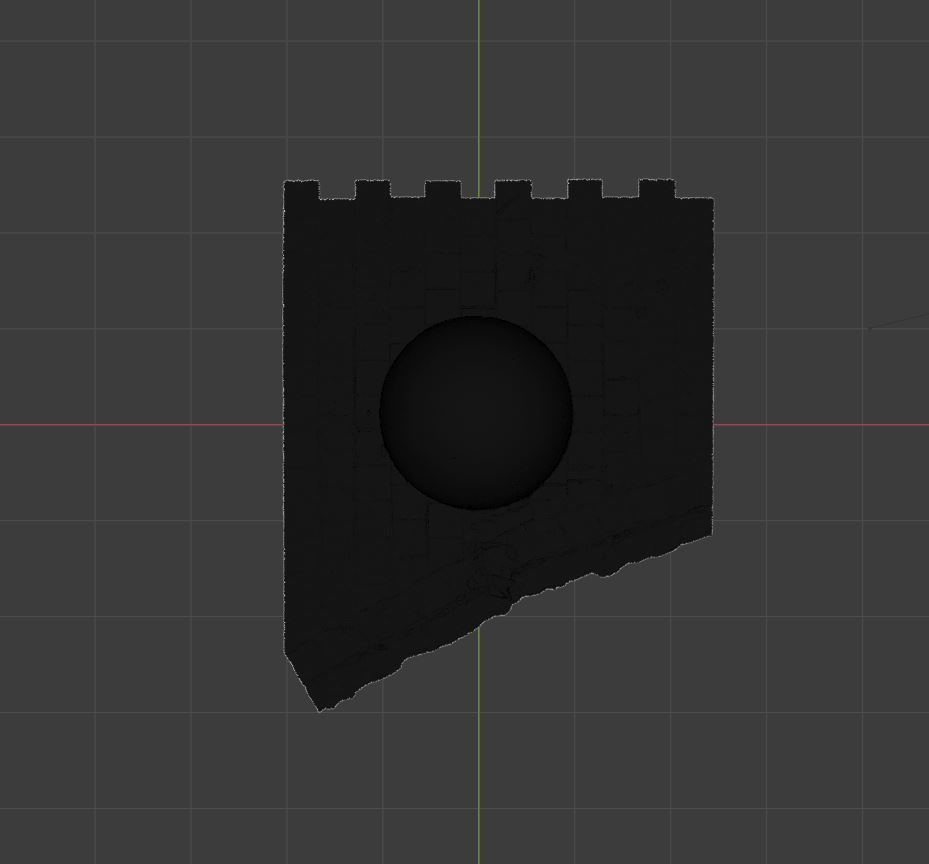 Concrete Ball 3D model_30
