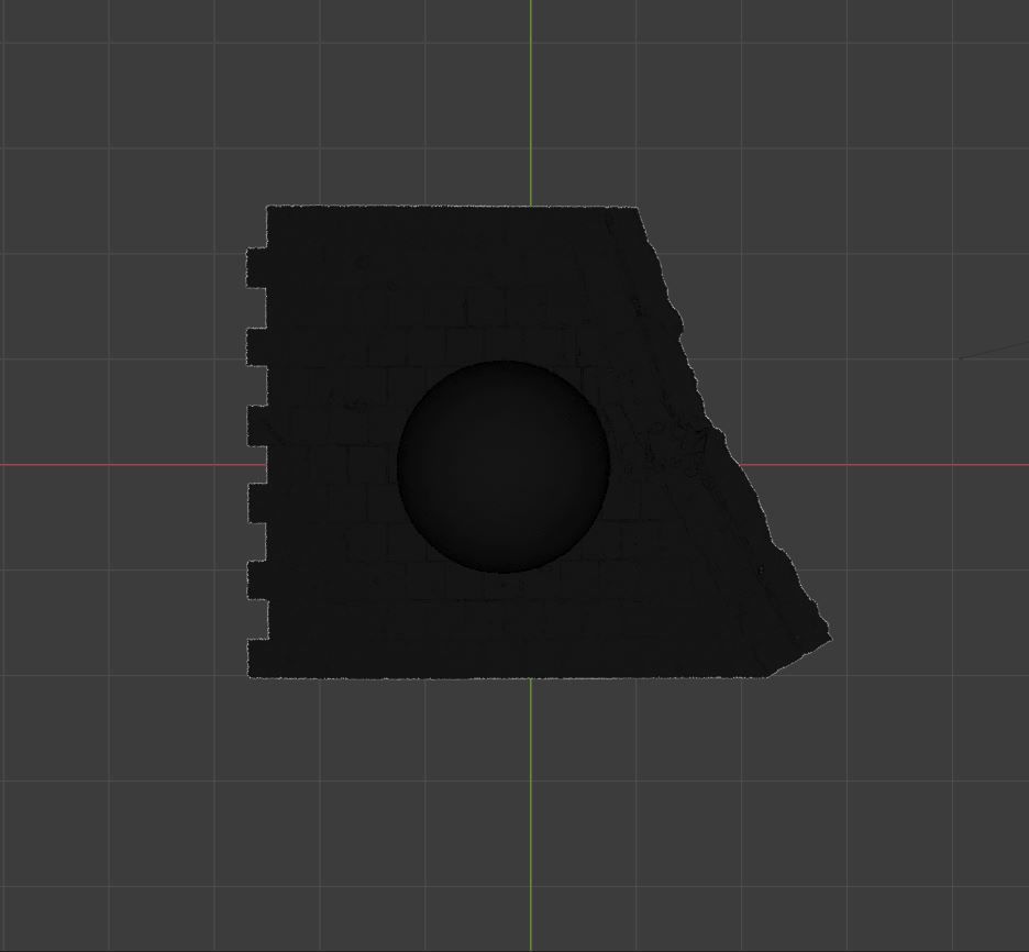 Concrete Ball 3D model_31
