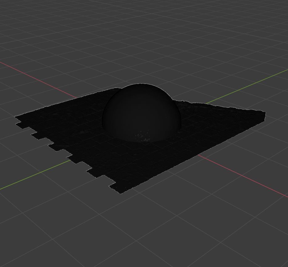 Concrete Ball 3D model_24