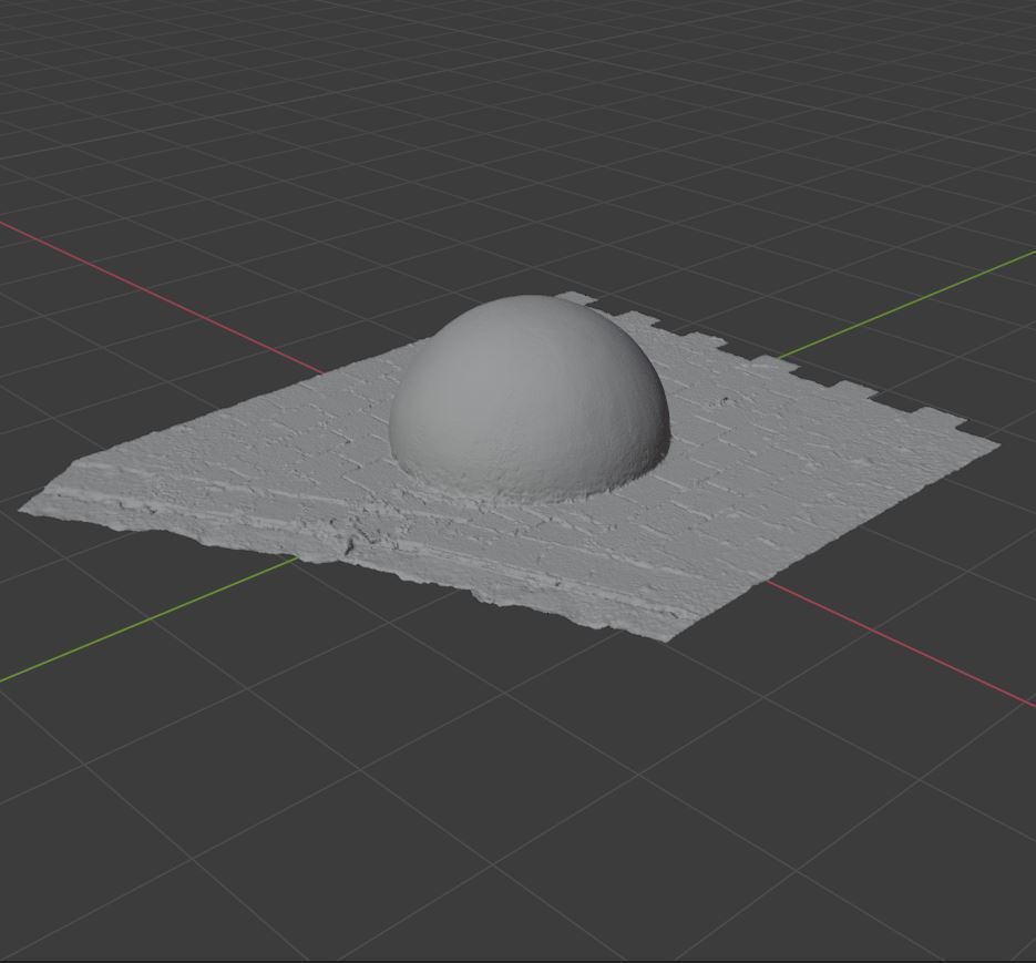 Concrete Ball 3D model_17