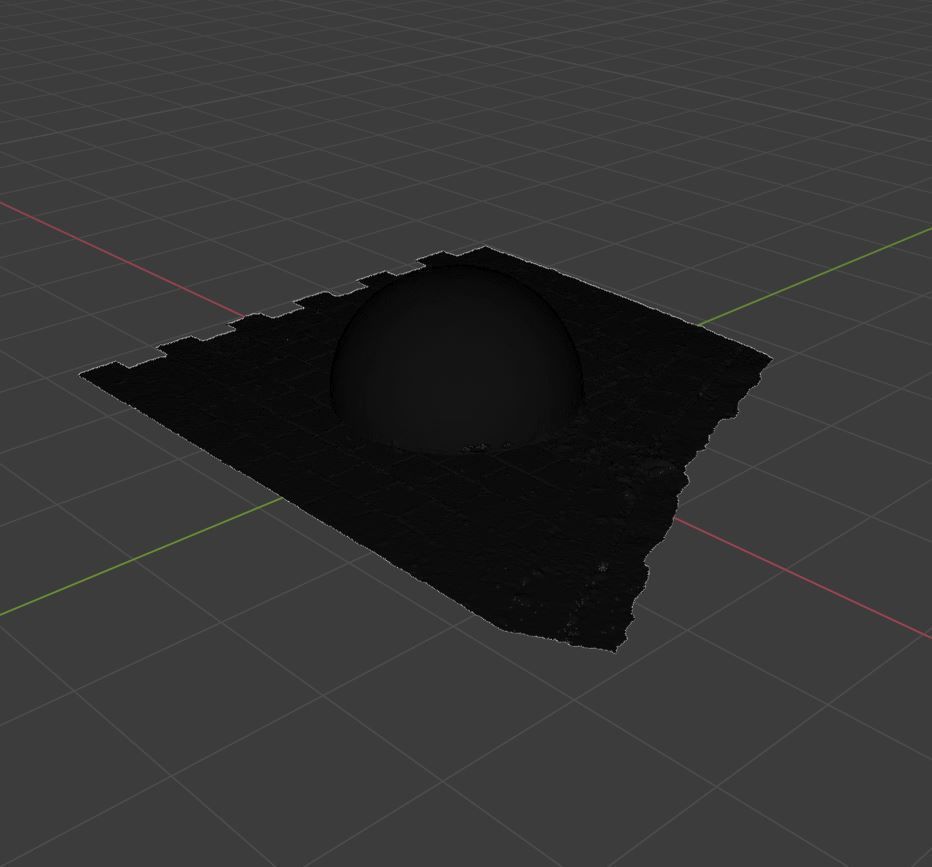 Concrete Ball 3D model_22