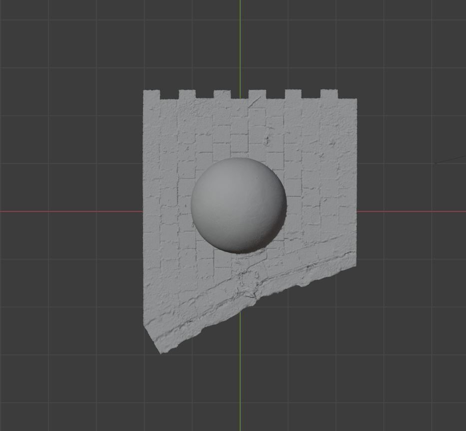 Concrete Ball 3D model_19