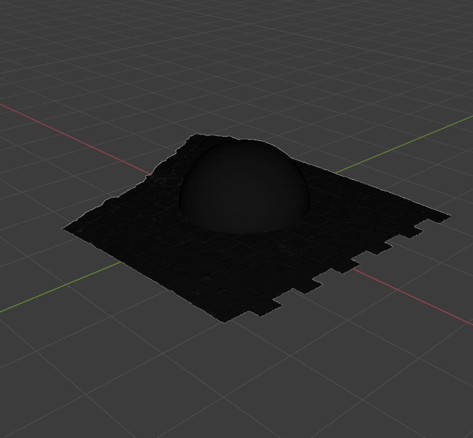 Concrete Ball 3D model_25