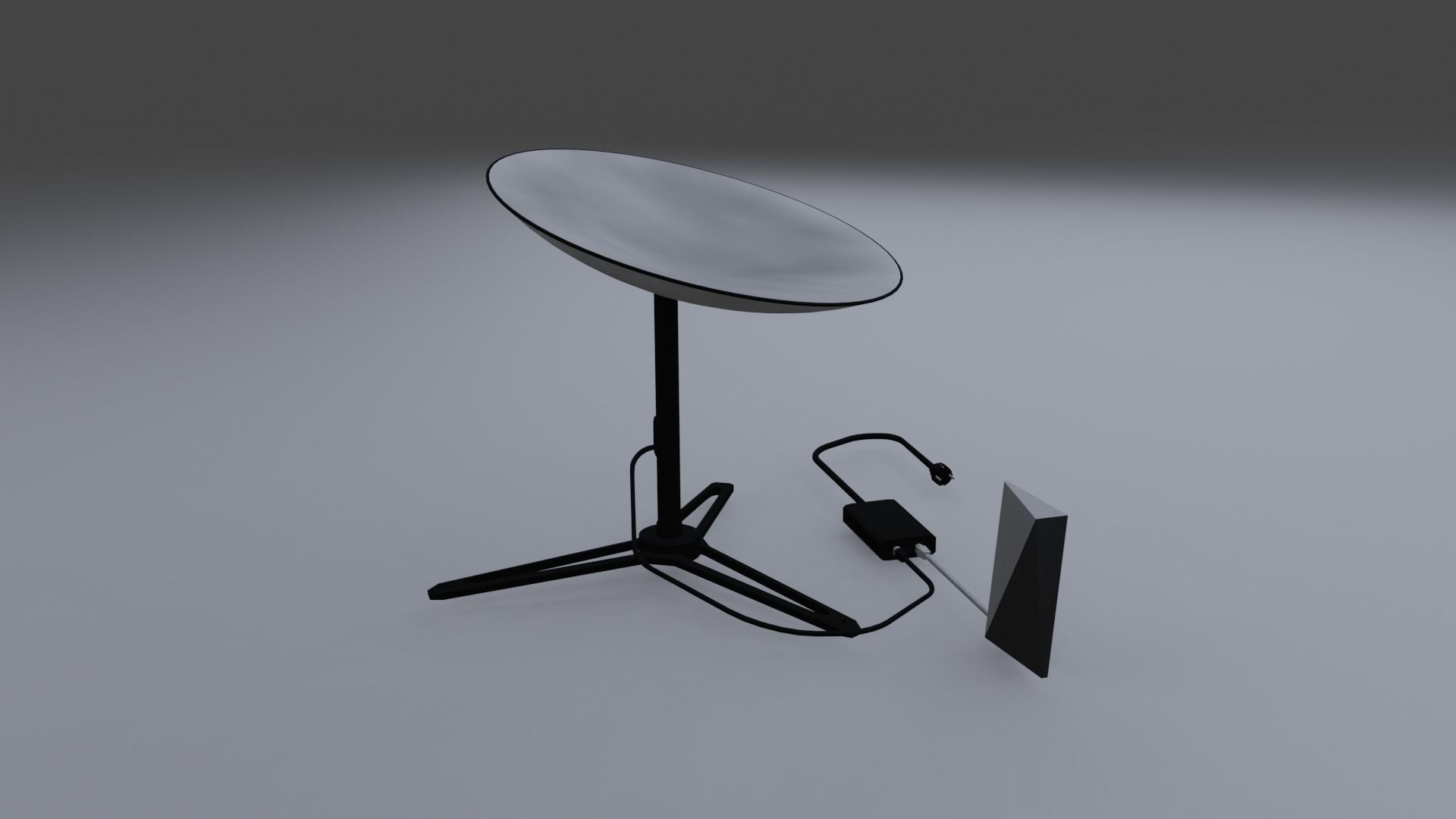 Starlink Kit Low-poly 3D model_3