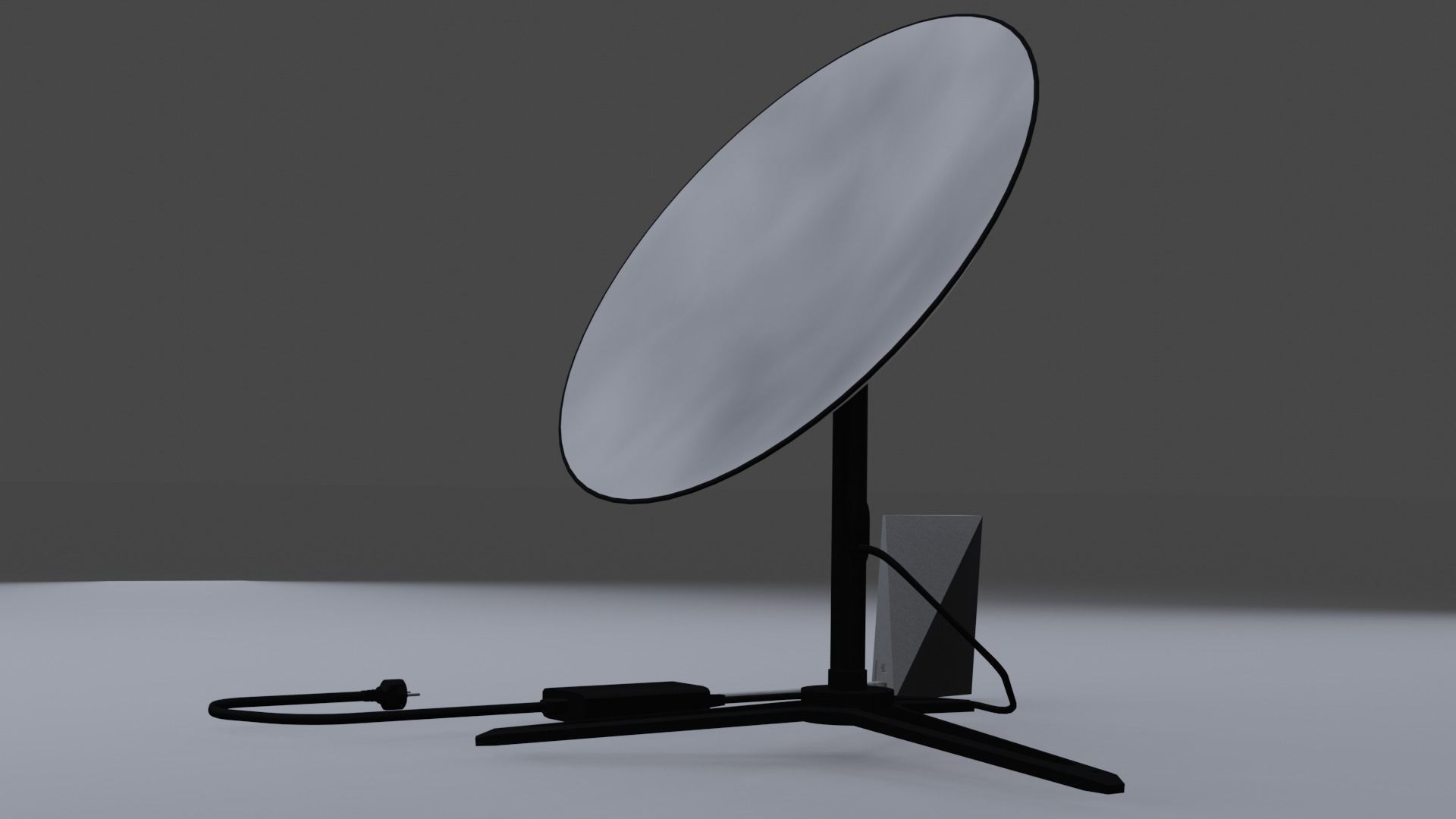 Starlink Kit Low-poly 3D model_2