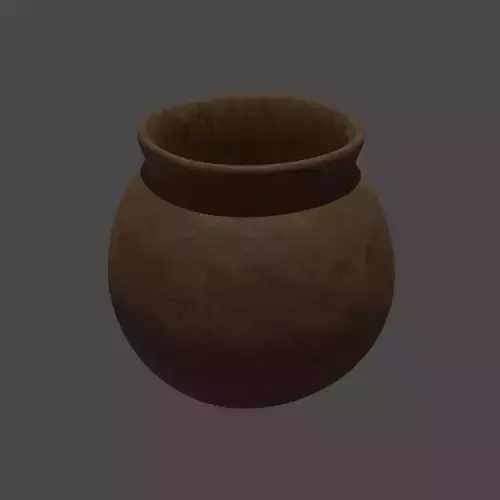 Pot Made in Blender