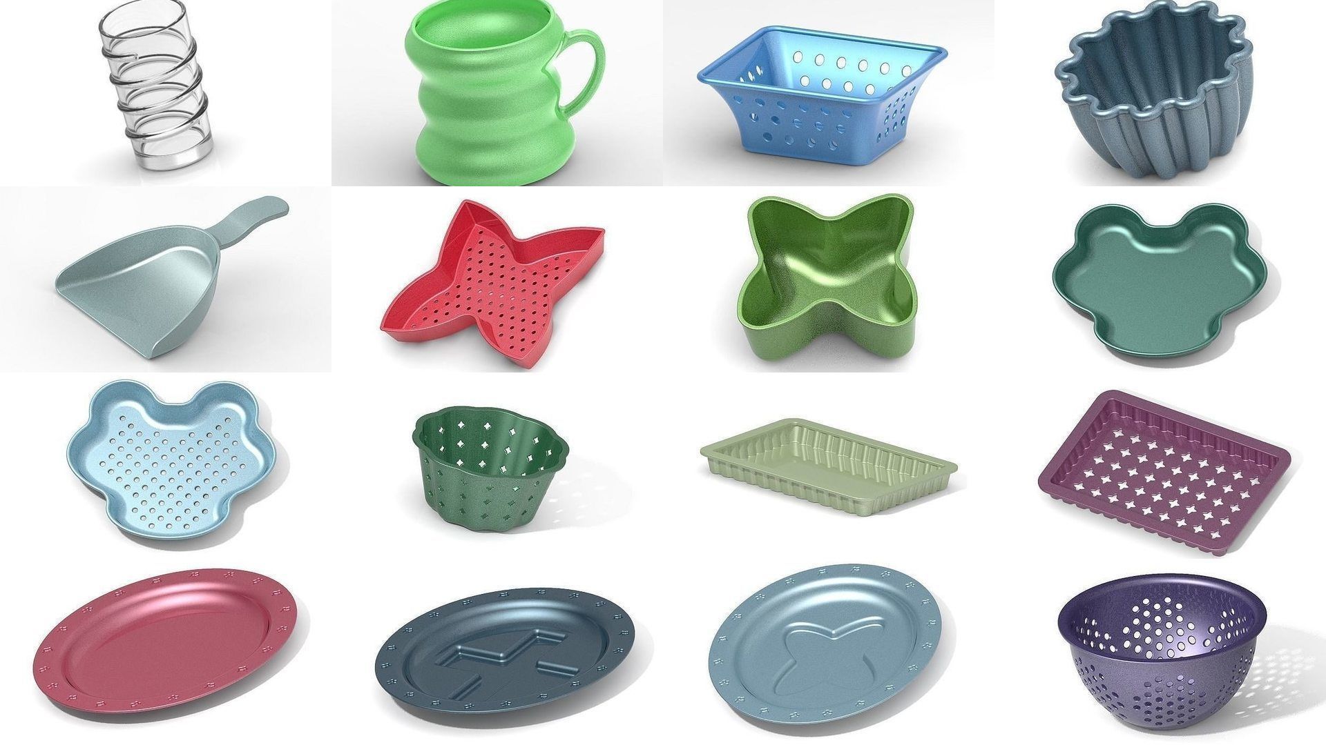 SPECTACULAR KITCHENWARE COMBO PACK 3D Model Collection_1