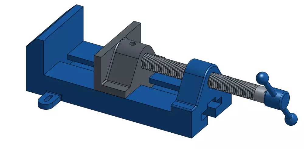 this is a reduced cutting machinary 3D print model